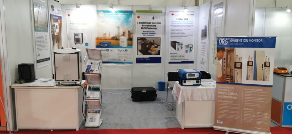 Pollution AE and Mars' booth @ Indian Analytical Congress